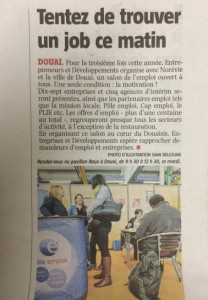 article VDN 28 06 2016 forum douai
