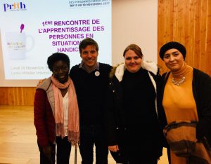 Grégory Cuilleron et 3 candidats Cap Emploi