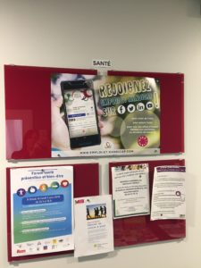 affiche en agence pole emploi
