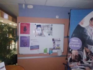 affiche en agence pole emploi