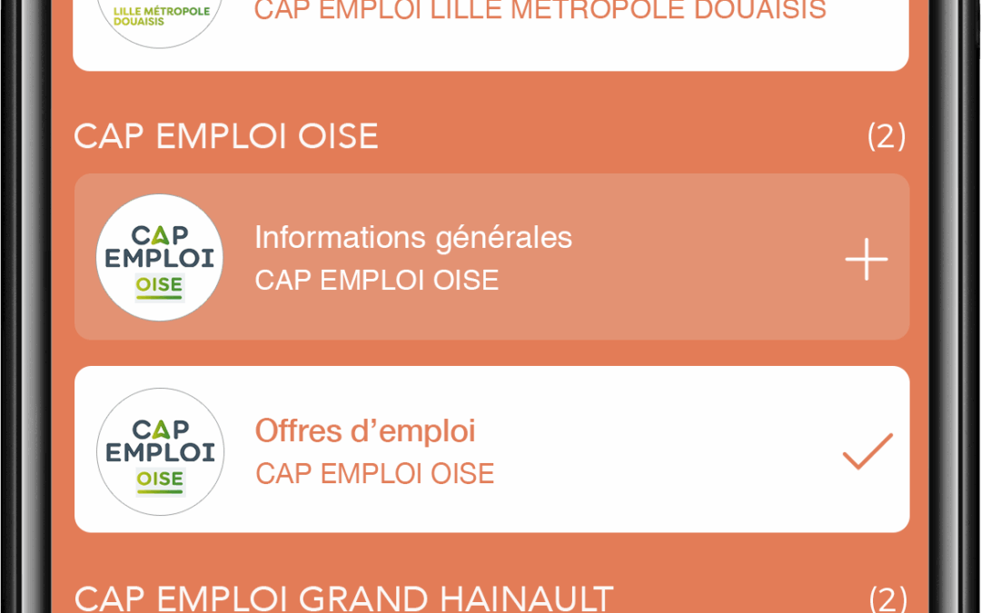 capture application cap Emploi