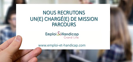 Nous recrutons un(e) 2ème chargé(e) de mission parcours!