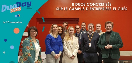 10 duos concrétisés pour Duoday sur notre campus