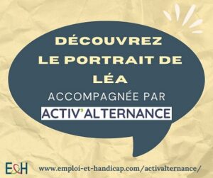 Portrait Activ alternance léa